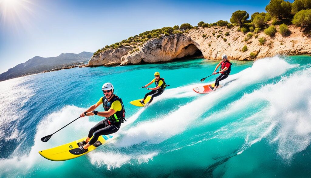sporty wodne na Majorce